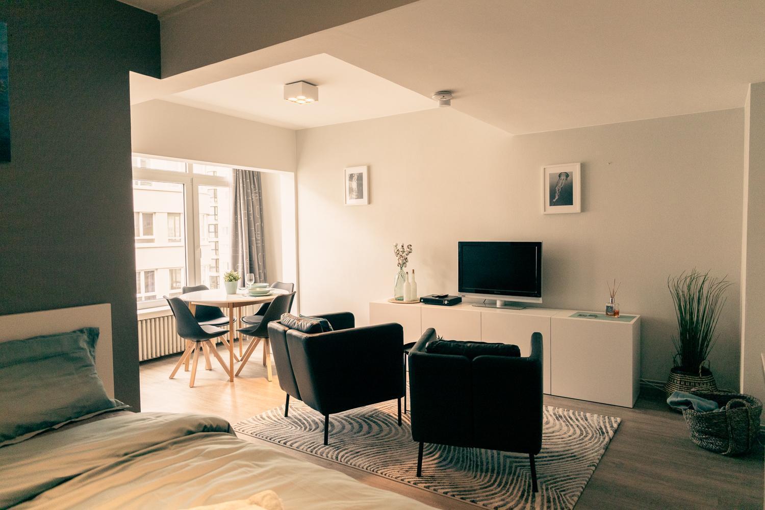 Apartment Ruime 2 Pers Bij Casino Oostende: Geniet Zee, Kunst, En Relax Ostend